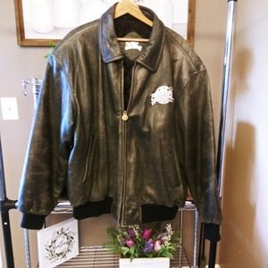 Mens leather jacket